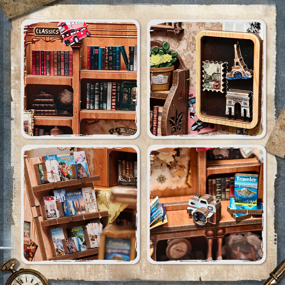 Journey Trace Bookshop Book Nook | Timber Tales