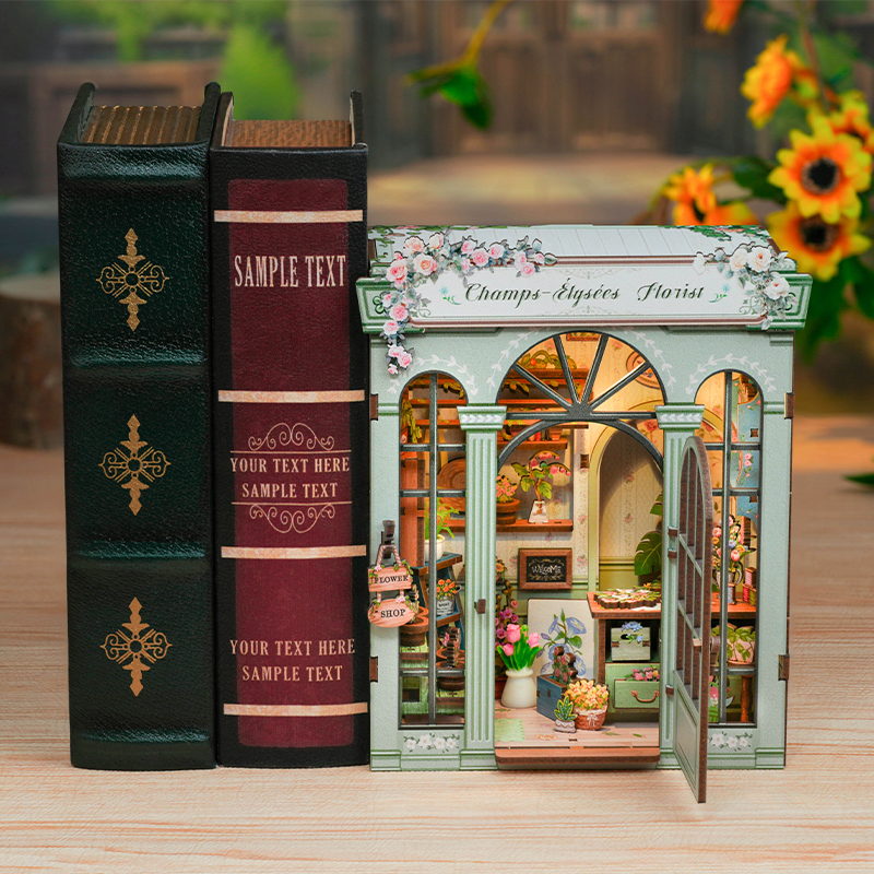 Champ-Elysees Florist Book Nook | Timber Tales