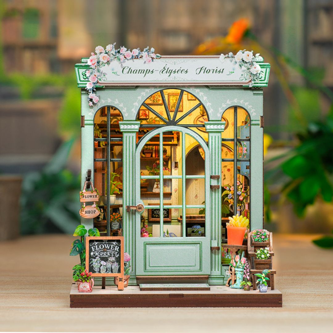 Champ-Elysees Florist Book Nook | Timber Tales