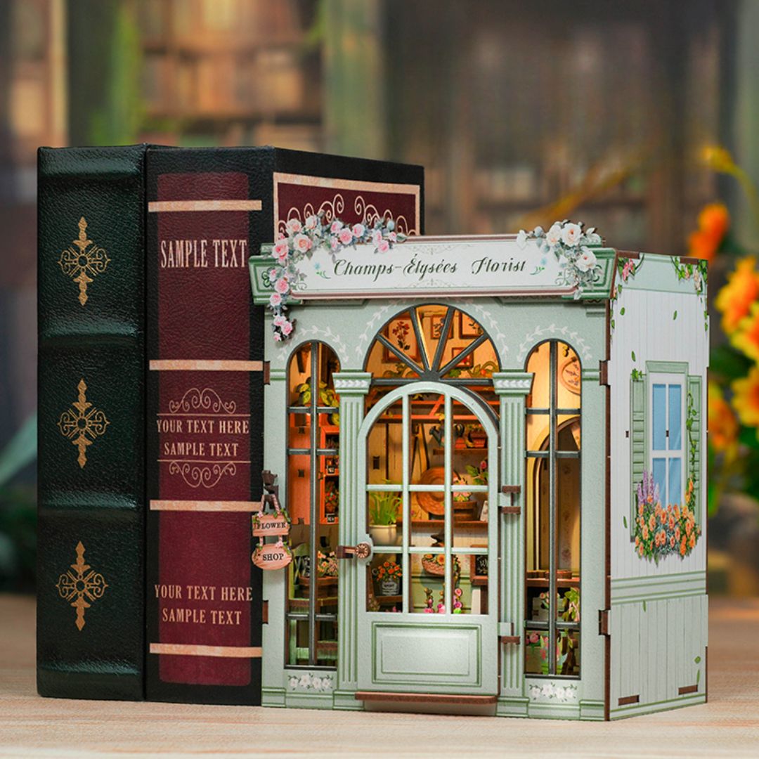 Champ-Elysees Florist Book Nook | Timber Tales